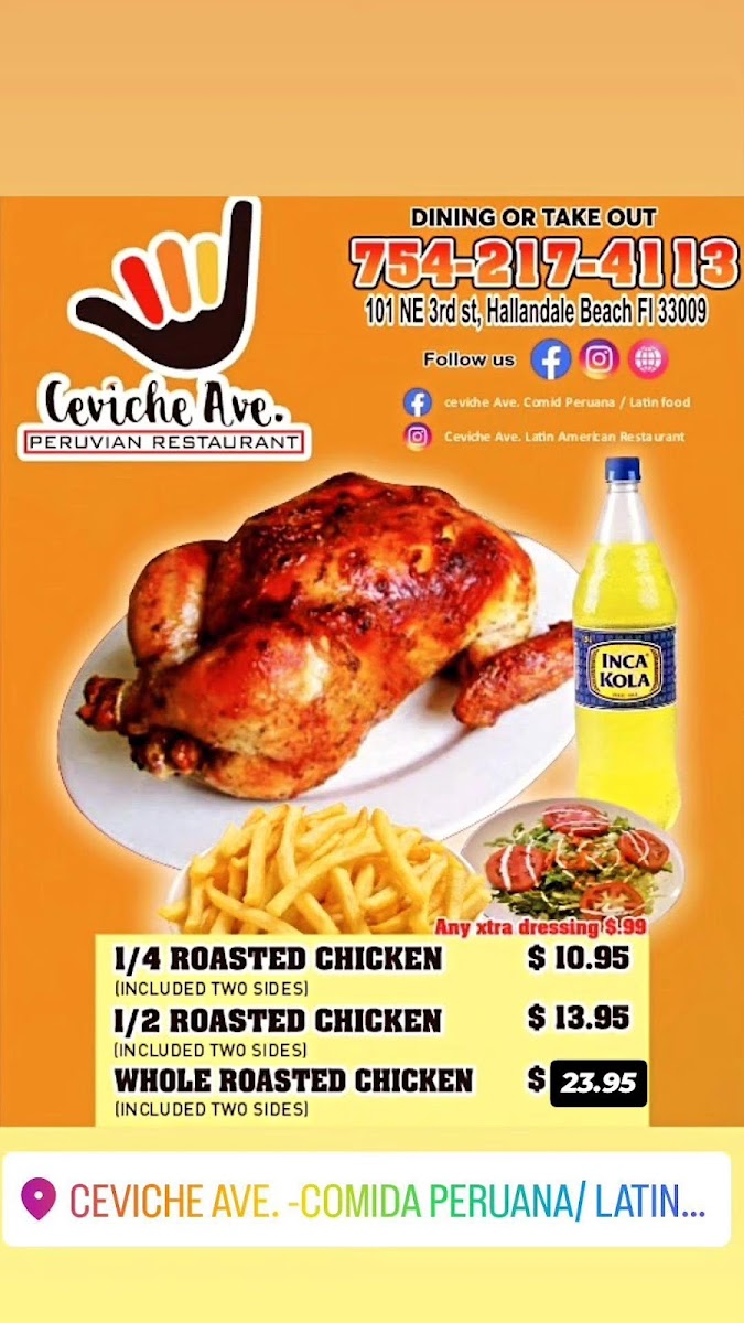 Ceviche Avenue Menu - Image 3
