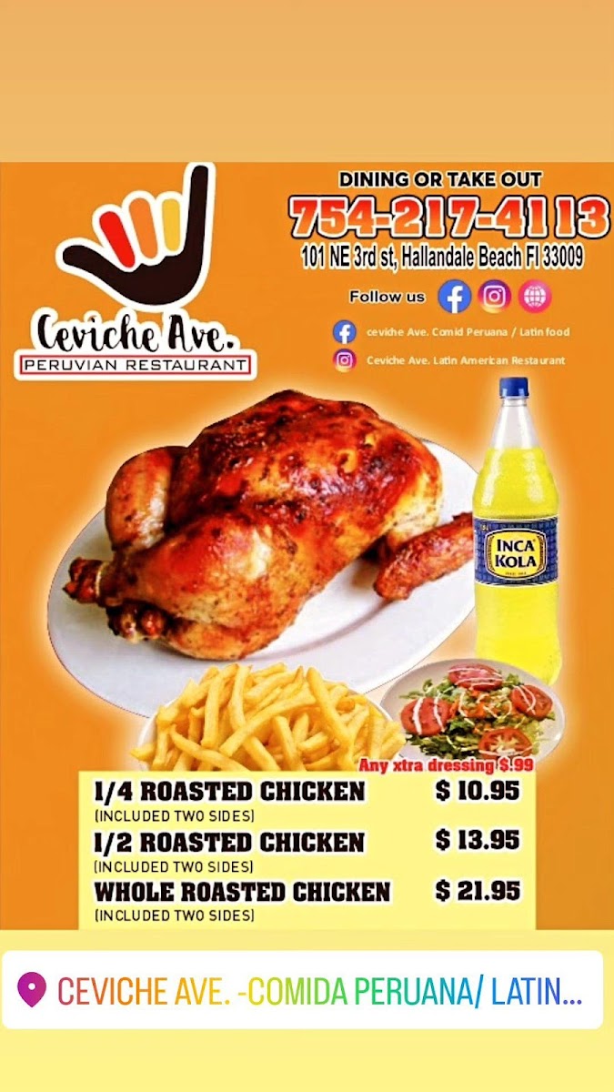 Ceviche Avenue Menu - Image 5